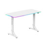 Гейминг бюро Ultradesk – Iron, 132,5 x 60,5 cm, бяло