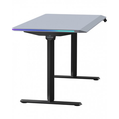 Гейминг бюро Ultradesk - Quest Black, сиво