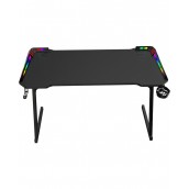 Гейминг бюро Xtrike ME - DK-05, LED, черно Гейминг бюро Xtrike ME - DK-05, LED, черно