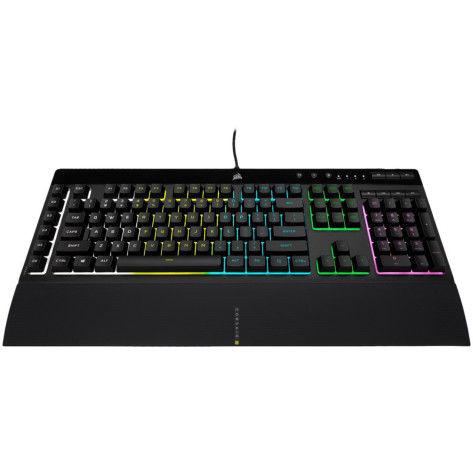 Гейминг клавиатура Corsair - K55 Pro, RGB, черна