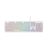 Гейминг клавиатура COUGAR – Vantar S, RGB, бяла