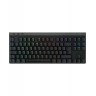 Гейминг клавиатура Logitech - G515 Lightspeed TKL, безжична, черна