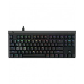 Гейминг клавиатура Logitech - G515 RAPID TKL, RGB, US, черна