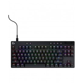  Гейминг клавиатура Logitech - Pro X TKL Rapid, RGB, черна