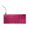 Гейминг клавиатура Logitech - Pro X TKL Rapid, RGB, розова