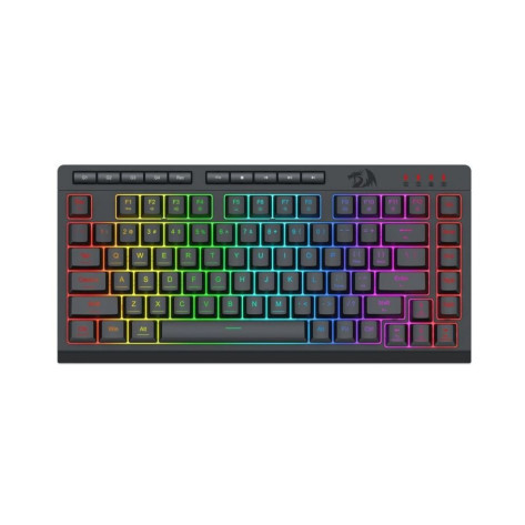 Гейминг клавиатура Redragon - Crescent K524, оптична, RGB, черна