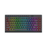 Гейминг клавиатура Redragon - Crescent K524, оптична, RGB, черна