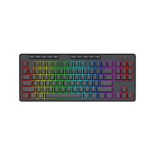 Гейминг клавиатура Redragon - Shiva TKL Pro, безжична, RGB, черна