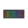 Гейминг клавиатура Redragon - Shiva TKL Pro, безжична, RGB, черна