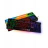 Гейминг клавиатура Roxpower - MaxForce GK-20, RGB, черна