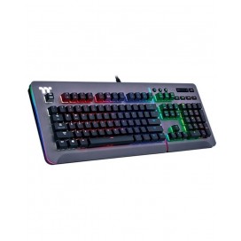  Гейминг клавиатура Thermaltake - Level 20, Cherry MX Silver Switch, RGB,  сива