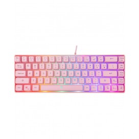 Гейминг клавиатура White Shark - Ronin 2 GK2022, silent, RGB, розова Гейминг клавиатура White Shark - Ronin 2 GK2022, silent, RGB, розова
