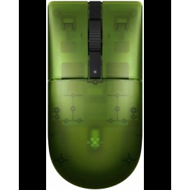 Гейминг мишка 8BitDo - Retro R8 Xbox Edition, оптична, безжична, зелена