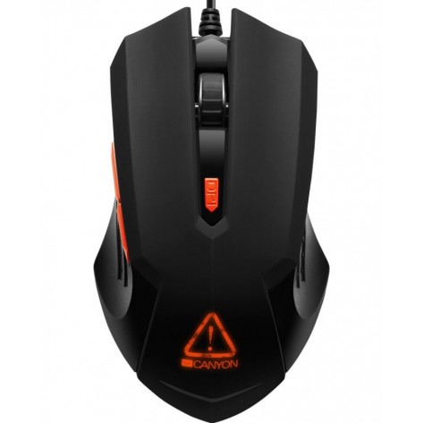 Гейминг мишка Canyon - CND-SGM01RGB, оптична, черна