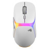 Гейминг мишка Glorious - Model O3, оптична, безжична, RGB, бяла