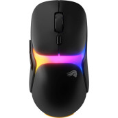 Гейминг мишка Glorious - Model O3, оптична, безжична, RGB, черна