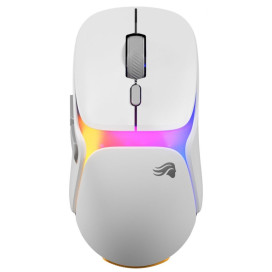 Гейминг мишка Glorious - Model O3 Wireless, 8K, оптична, безжична, бяла Гейминг мишка Glorious - Model O3 Wireless, 8K, оптична, безжична, бяла