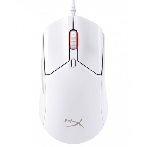 Гейминг мишка HyperX - Pulsefire Haste 2, оптична , бяла