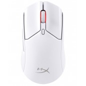 Гейминг мишка HyperX - Pulsefire Haste 2, оптична, безжична, бяла