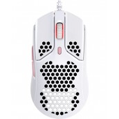 Гейминг мишка HyperX - Pulsefire Haste, оптична, бяла/розова