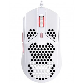  Гейминг мишка HyperX - Pulsefire Haste, оптична, бяла/розова