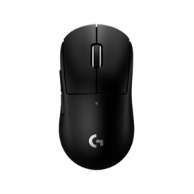 Гейминг мишка Logitech - G PRO X SUPERLIGHT 2c, оптична, безжична, черна