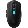 Гейминг мишка Logitech - G305 X SUPERLIGHT, безжична, оптична, черна