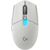  Гейминг мишка Logitech - G305 X SUPERLIGHT, оптична, безжична, бяла