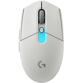 Гейминг мишка Logitech - G305 X SUPERLIGHT, оптична, безжична, бяла Гейминг мишка Logitech - G305 X SUPERLIGHT, оптична, безжична, бяла