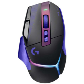 Гейминг мишка Logitech - G502 X Plus, безжична, оптична, Dark Lilac