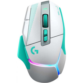 Гейминг мишка Logitech - G502 X Plus, безжична, оптична, Mint