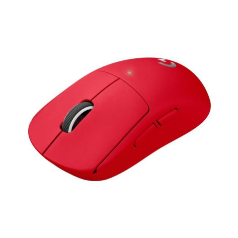 Гейминг мишка Logitech PRO X - Superlight 2 SE, безжична, червена