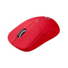Гейминг мишка Logitech PRO X - Superlight 2 SE, безжична, червена