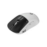 Гейминг мишка Logitech - Pro X2 Superstrike, оптична, безжична, бяла/черна