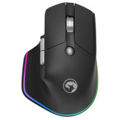 Гейминг мишка Marvo - G803 BK, оптична, безжична, RGB, черна