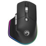 Гейминг мишка Marvo - G803 BK, оптична, безжична, RGB, черна