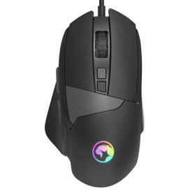 Гейминг мишка Marvo - M411 RGB, оптична, черна