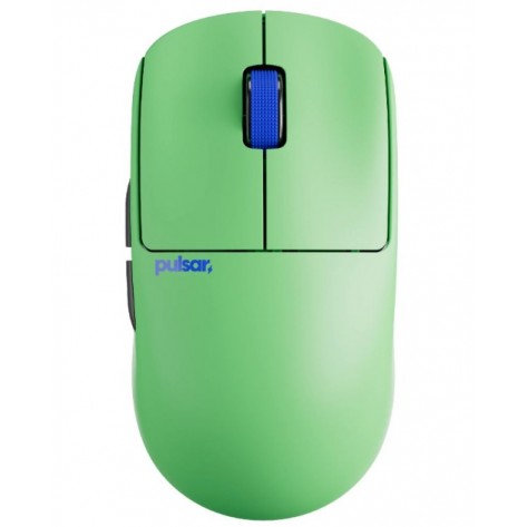 Гейминг мишка Pulsar - X2 CrazyLight Mini, оптична, безжична, Aqua Zest