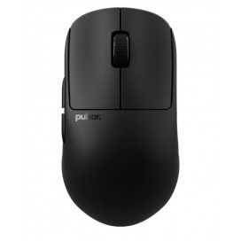 Гейминг мишка Pulsar - X2H CrazyLight Mini, оптична, безжична, Jet Black