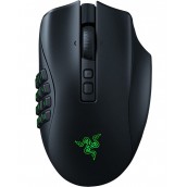 Гейминг мишка Razer - Naga V2 Pro, оптична, безжична, черна