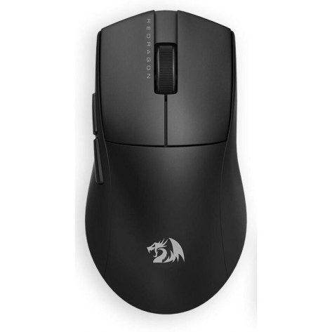 Гейминг мишка Redragon - K1NG 4K PRO, M916-PRO-4K, оптична, безжична, черна