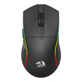 Гейминг мишка Redragon - M816-STD, оптична, безжична, черна