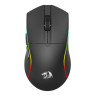 Гейминг мишка Redragon - M816-STD, оптична, безжична, черна