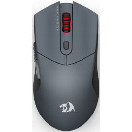 Гейминг мишка Redragon - ST4R PRO, оптична, безжична, сива/черна