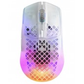 Гейминг мишка SteelSeries - Aerox 3 Ghost, оптична, безжична, бяла