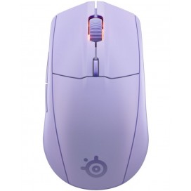 Гейминг мишка SteelSeries - Rival 3 Gen 2, оптична, безжична, лилава Гейминг мишка SteelSeries - Rival 3 Gen 2, оптична, безжична, лилава