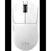 Гейминг мишка VGN - F1 Pro Max Dragonfly 1K, оптична, безжична, бяла