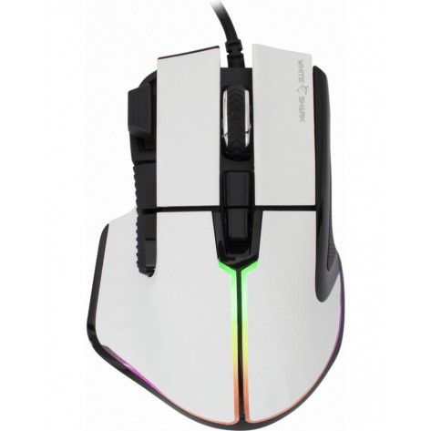 Гейминг мишка White Shark - MARROK GM-9006, оптична, бяла