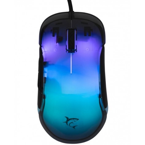 Гейминг мишка White Shark - Mordred, оптична, черна