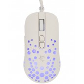  Гейминг мишка White Shark - Tristan 2, оптична, бяла